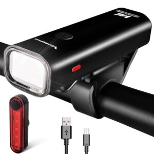 VICTGOAL USB Rechargeable Bicycle Light Set